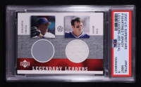 Pedro Martinez / Tom Brady 2002-03 UD SuperStars Legendary Leaders Dual Jersey #PMTB (PSA 9) at PristineAuction.com