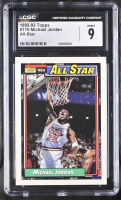 Michael Jordan 1992-93 Topps AS #115 (CGC 9) at PristineAuction.com