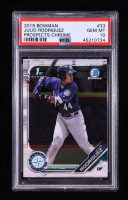 Julio Rodriguez 2019 Bowman Chrome Prospects #BCP33 RC (PSA 10) at PristineAuction.com