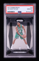 Jayson Tatum 2017-18 Panini Prizm #16 RC (PSA 10) at PristineAuction.com