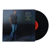Willie Nelson Signed "Somewhere Over the Rainbow" Vinyl Record Album (JSA) at PristineAuction.com