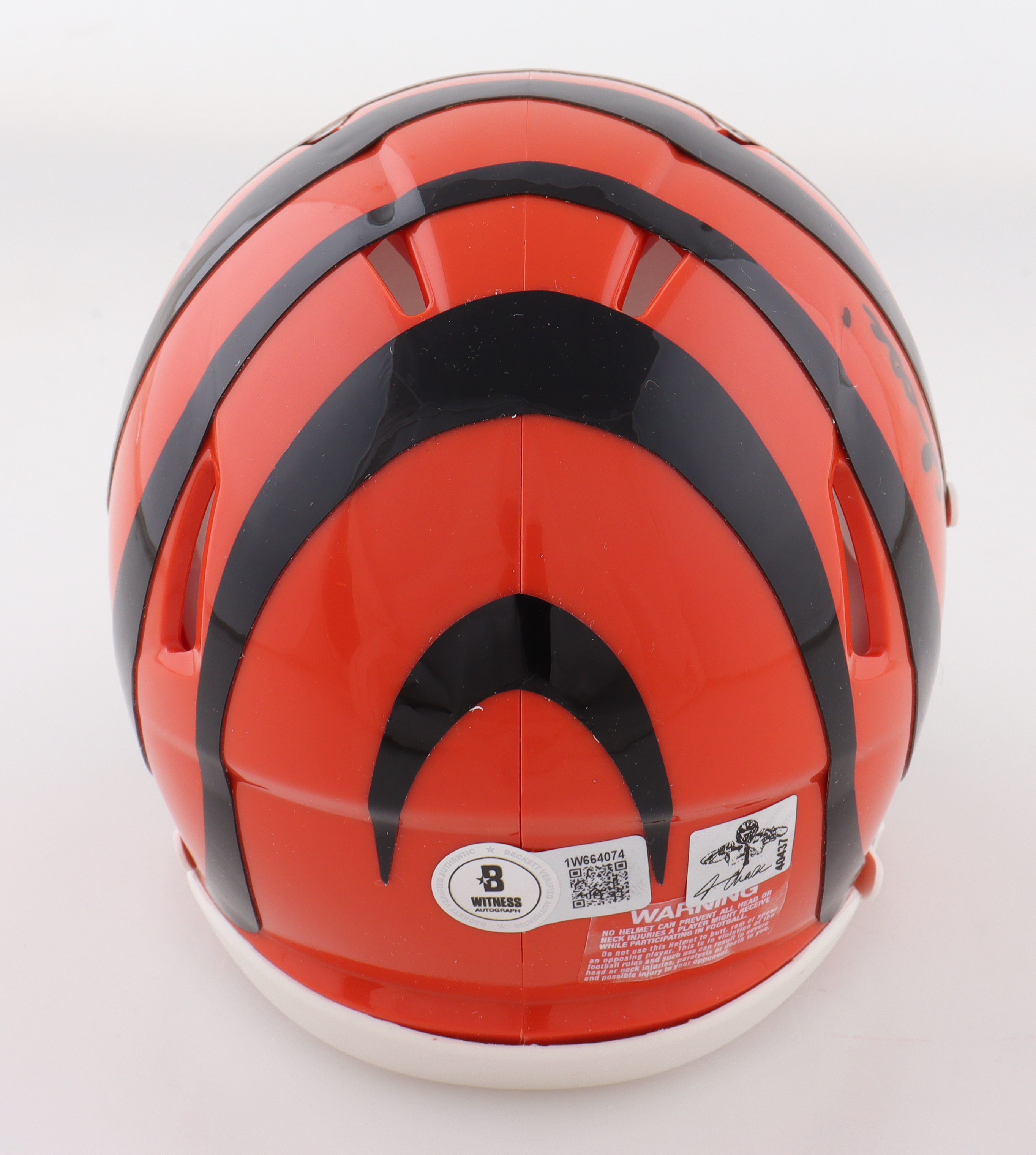 Ja'Marr Chase Signed Bengals Speed Mini Helmet (Beckett & Chase) at PristineAuction.com Ja'Marr Chase Signed Bengals Speed Mini Helmet (Beckett & Chase) at PristineAuction.com