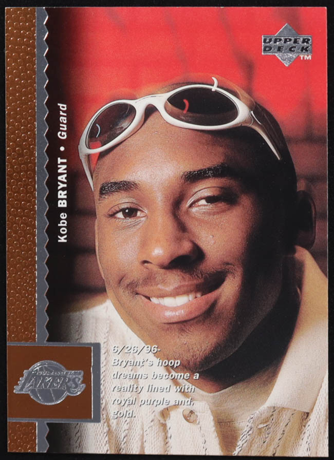 Kobe Bryant 1996-97 Upper Deck #58 RC at PristineAuction.com Kobe Bryant 1996-97 Upper Deck #58 RC at PristineAuction.com