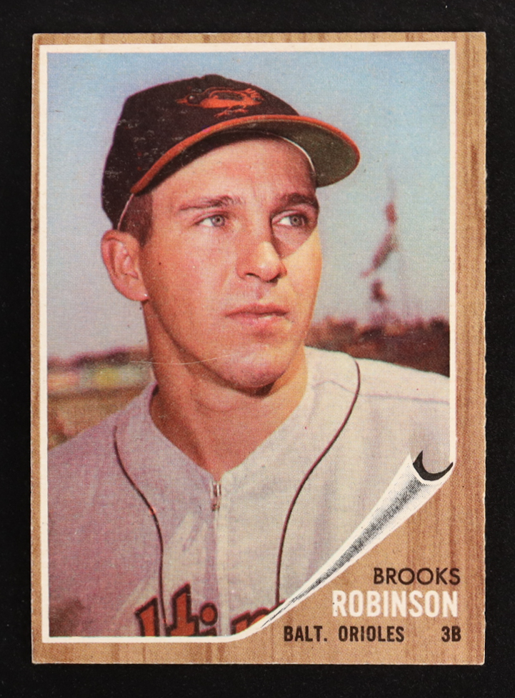 Brooks Robinson 1962 Topps #45 at PristineAuction.com Brooks Robinson 1962 Topps #45 at PristineAuction.com