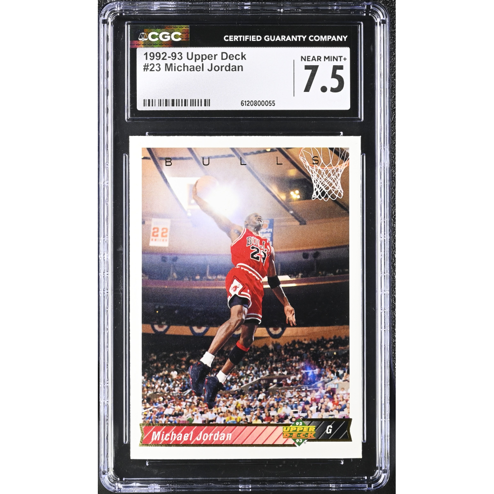 Michael Jordan 1992-93 Upper Deck #23 (CGC 7.5) at PristineAuction.com