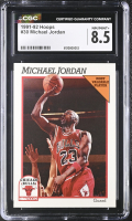 Michael Jordan 1991-92 Hoops #30 (CGC 8.5) at PristineAuction.com