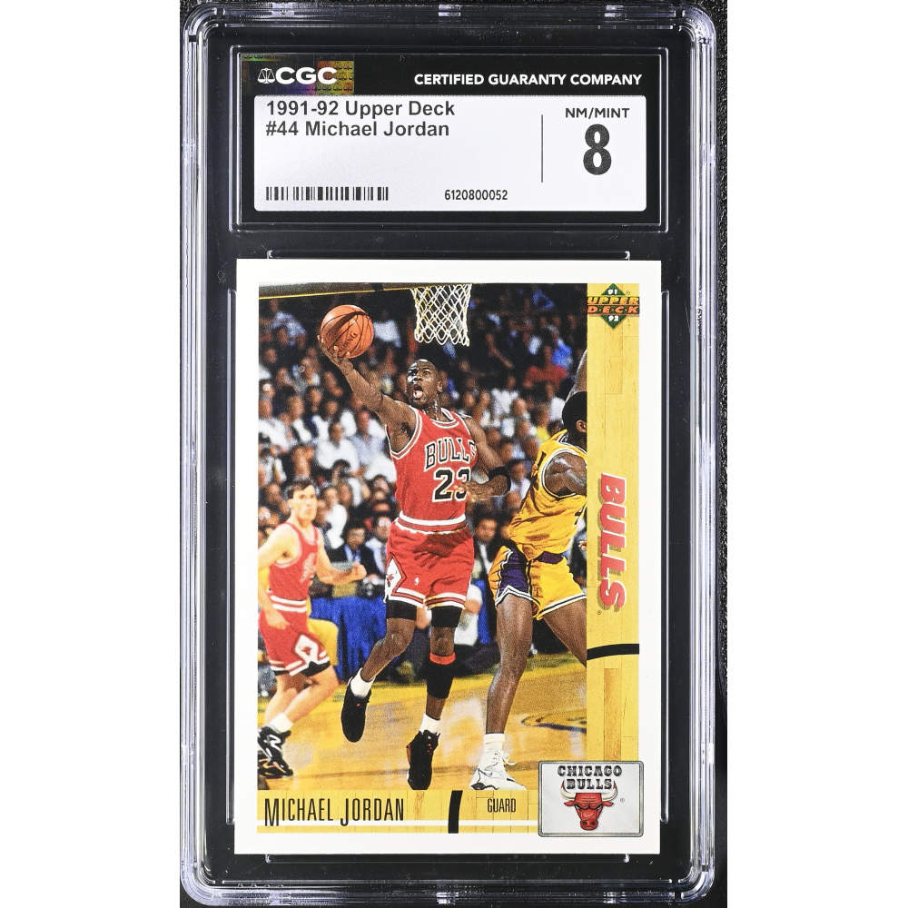 Michael Jordan 1991-92 Upper Deck #44 (CGC 8) at PristineAuction.com