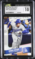 Shohei Ohtani 2024 Topps Big League Wrapper Redemptions #WR1 (CGC 10) at PristineAuction.com