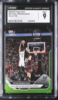 Victor Wembanyama 2025-26 Topps Now Green Foil #49 #94/99 (CGC 9) at PristineAuction.com