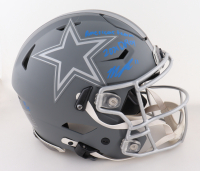 Micah Parsons Signed Cowboys Full-Size Authentic On-Field Slate Alternate Speed-Flex Helmet Inscribed "America's Team" & "21 DROY" (Fanatics) at PristineAuction.com