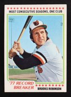 Brooks Robinson 1978 Topps RB #4 at PristineAuction.com