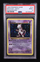 Mewtwo 1999 Pokemon Base Shadowless #10 HOLO (PSA 9) at PristineAuction.com