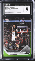 Victor Wembanyama 2025-26 Topps Now Green Foil #49 #08/99 (CGC 9) at PristineAuction.com