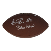 Andre Rison Signed NFL Football Inscribed "Bad Moon" (Schwartz) at PristineAuction.com