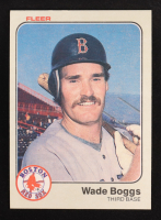 Wade Boggs 1983 Fleer #179 RC at PristineAuction.com
