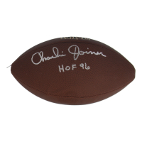 Charlie Joiner Signed NFL Football Inscribed "HOF '96" (Schwartz) at PristineAuction.com