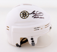 Mark Recchi Signed Bruins Mini Helmet Inscribed "HOF 2017" (JSA) at PristineAuction.com