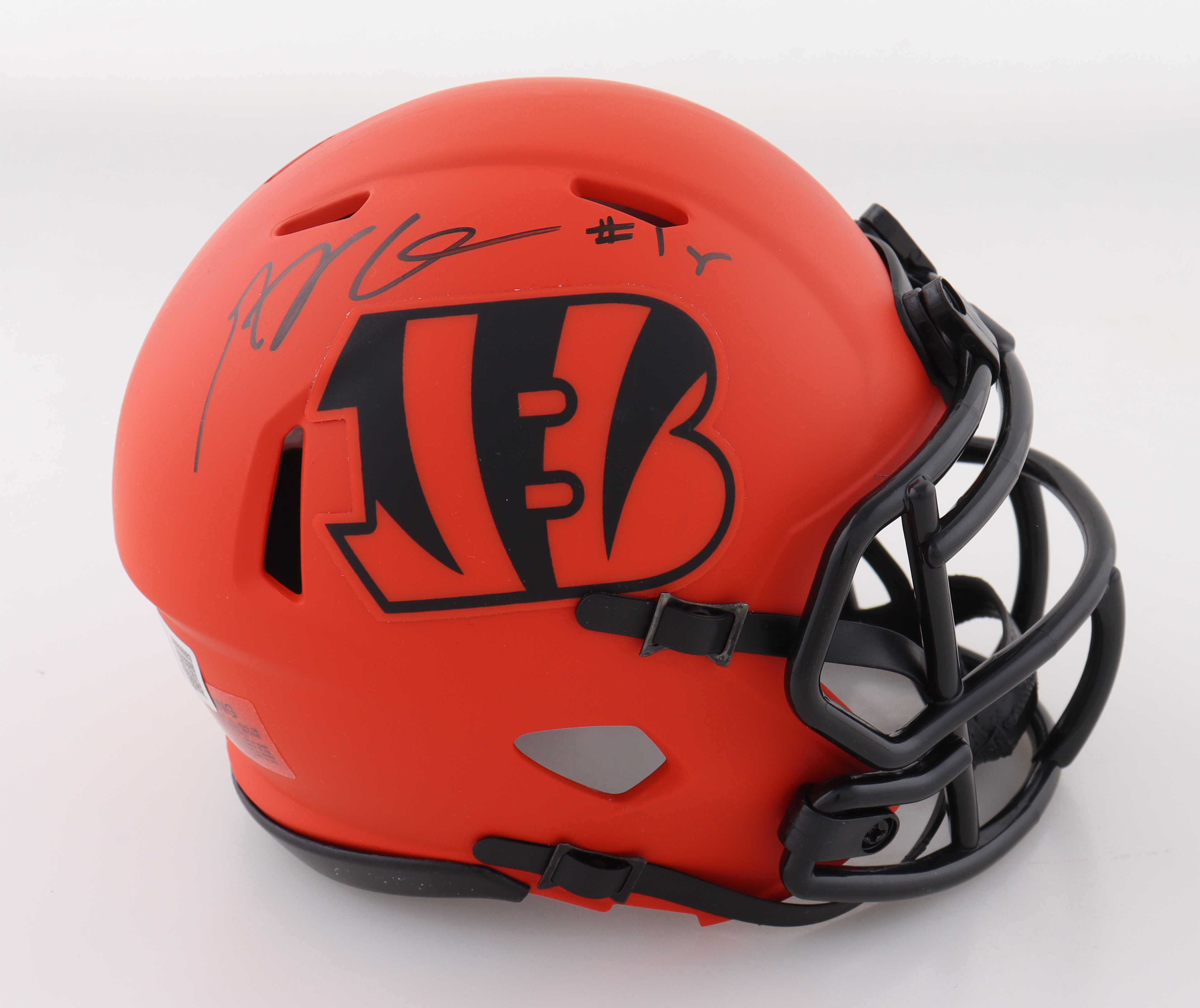 A. J. Green Signed Bengals Rave Alternate Speed Mini Helmet (Beckett) at PristineAuction.com A. J. Green Signed Bengals Rave Alternate Speed Mini Helmet (Beckett) at PristineAuction.com