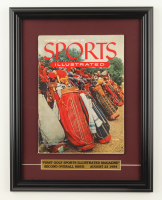 August 1954 Full "Sports Illustrated" Magazine Custom Framed Display with Plaque: First Golf Cover and Second Issue Overall at PristineAuction.com