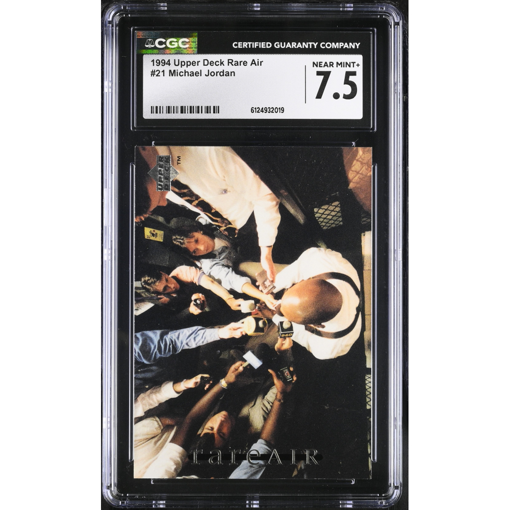 Michael Jordan 1994 Upper Deck Rare Air #21 (CGC 7.5) at PristineAuction.com