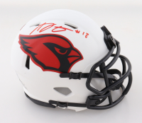 A. J. Green Signed Cardinals Lunar Eclipse Alternate Speed Mini Helmet (Beckett) at PristineAuction.com