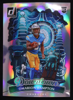 Omarion Hampton 2025 Donruss Downtown! Oversize #16 RC at PristineAuction.com