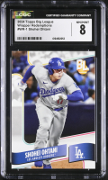Shohei Ohtani 2024 Topps Big League Wrapper Redemptions #WR1 (CGC 8) at PristineAuction.com