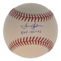 Tommy Helms Signed OML Baseball Inscribed "ROY - NL - 66" (Schwartz) at PristineAuction.com