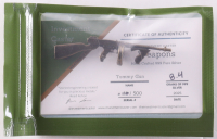 Tommy Gun 8.4g Investment Caster .999 Fine Silver Art Pour Bullion - Serial# 110/5000 at PristineAuction.com