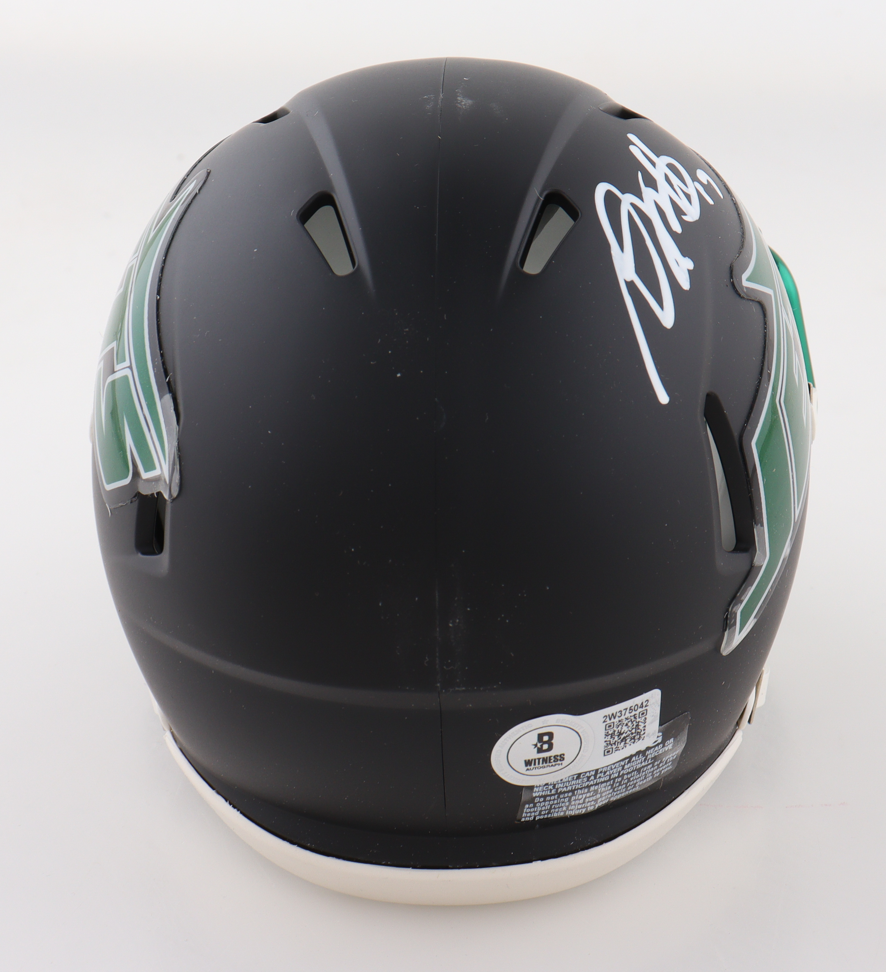 Davante Adams Signed Jets Alternate Speed Mini Helmet (Beckett) at PristineAuction.com Davante Adams Signed Jets Alternate Speed Mini Helmet (Beckett) at PristineAuction.com