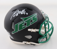Davante Adams Signed Jets Alternate Speed Mini Helmet (Beckett) at PristineAuction.com