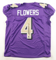Zay Flowers Signed Jersey (Beckett) at PristineAuction.com