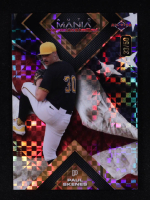 Paul Skenes 2024 Wild Card Auto Mania American Baseball American Flag Checkerboard Foil #AMASQPS #33/50 RC at PristineAuction.com