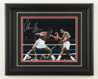 Sugar Ray Leonard & Thomas Hearns Signed Custom Framed Photo Display (Beckett) at PristineAuction.com