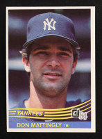 Don Mattingly 1984 Donruss #248 RC UER (traiing on back) at PristineAuction.com