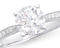 NEW 1.10 CTW Lab Grown Diamonds Ring E-F, VVS2 | Estimated Retail Value: $5,595 (IGI) at PristineAuction.com