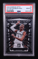 Victor Wembanyama 2023-24 Donruss Optic My House #6 RC (PSA 10) at PristineAuction.com