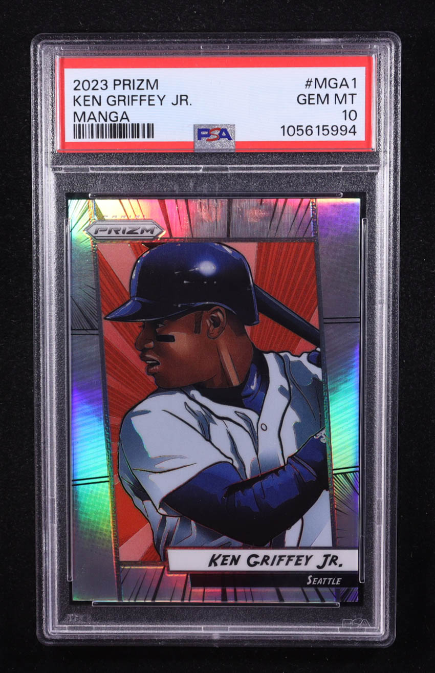 Ken Griffey Jr. 2023 Panini Prizm Manga #1 (PSA 10) at PristineAuction.com Ken Griffey Jr. 2023 Panini Prizm Manga #1 (PSA 10) at PristineAuction.com
