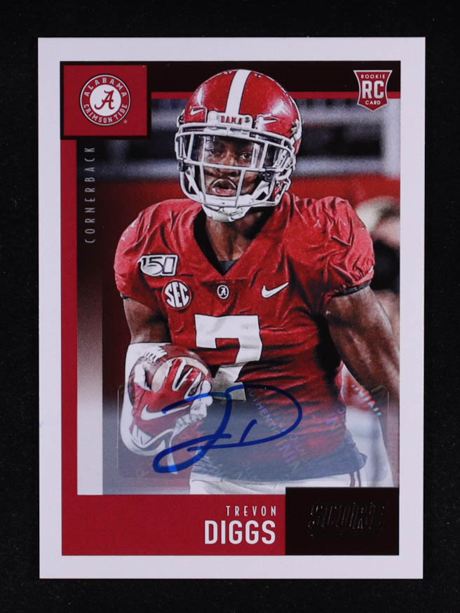 Trevon Diggs 2020 Score Rookie Autographs #336 RC at PristineAuction.com Trevon Diggs 2020 Score Rookie Autographs #336 RC at PristineAuction.com