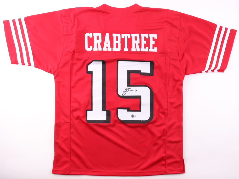 Michael Crabtree Signed Jersey (Beckett) at PristineAuction.com Michael Crabtree Signed Jersey (Beckett) at PristineAuction.com