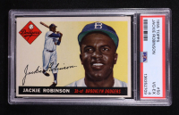 Jackie Robinson 1955 Topps #50 (PSA 4) at PristineAuction.com