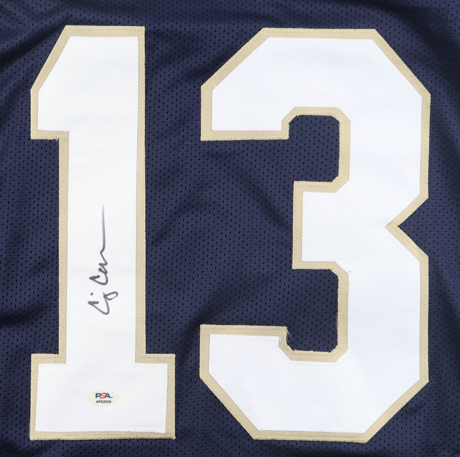 CJ Carr Signed Jersey (PSA) at PristineAuction.com CJ Carr Signed Jersey (PSA) at PristineAuction.com