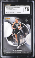A'ja Wilson 2025-26 Panini Instant WNBA Award Winners #AW-MVP (CGC 10) at PristineAuction.com