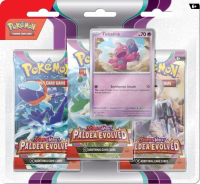 Pokemon TCG: Paldea Evolved 3-Pack Blister - Tinkatink at PristineAuction.com