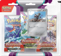 Pokemon TCG: Paldea Evolved 3-Pack Blister - Varoom at PristineAuction.com
