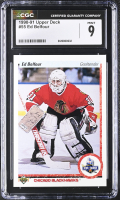 Ed Belfour 1990-91 Upper Deck #55 RC (CGC 9) at PristineAuction.com