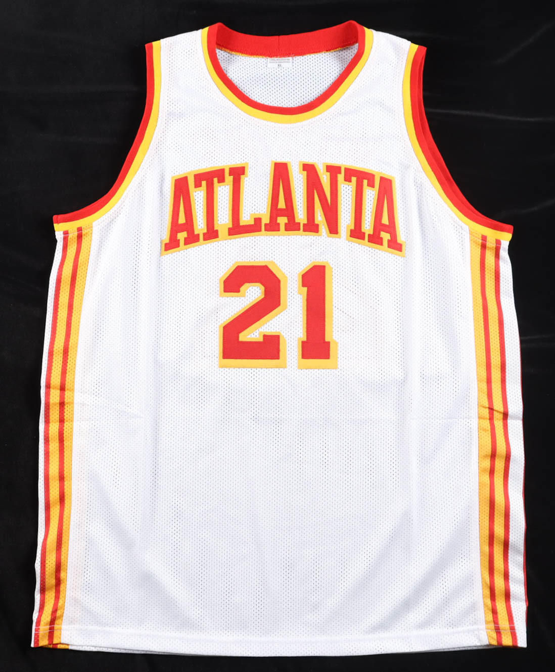 Dominique Wilkins Signed Jersey (PSA) at PristineAuction.com Dominique Wilkins Signed Jersey (PSA) at PristineAuction.com