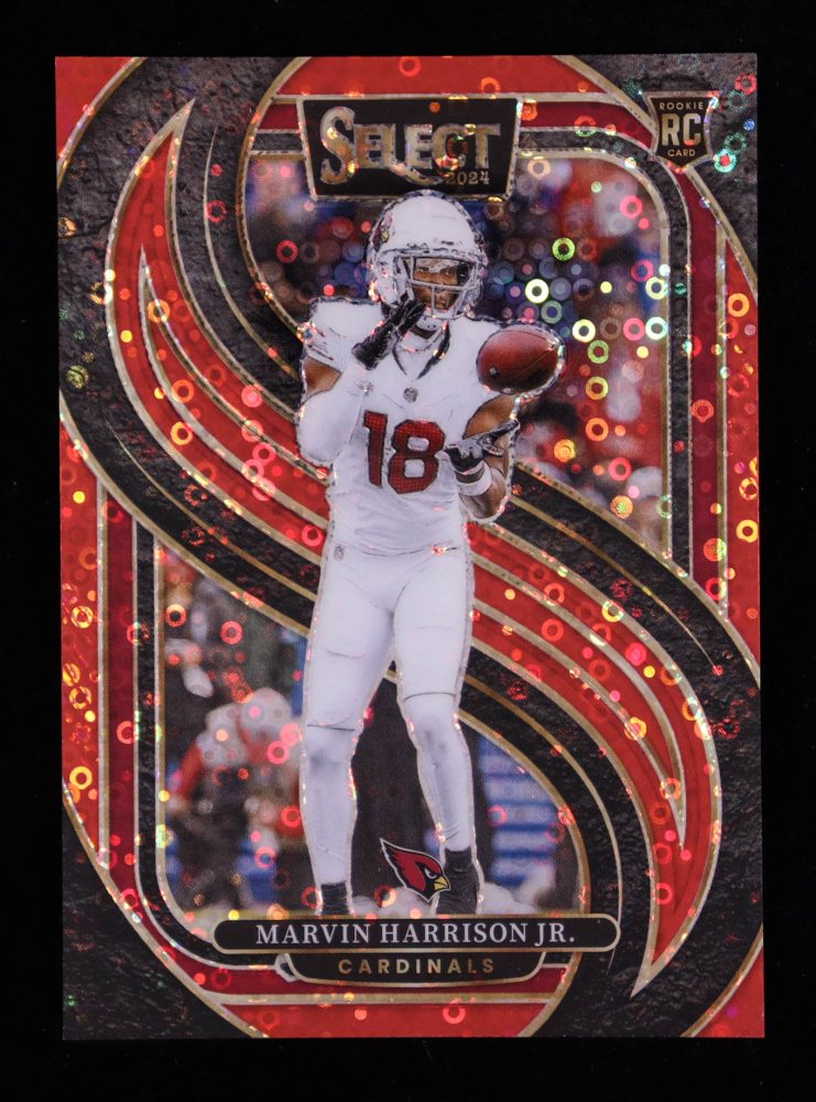 Marvin Harrison Jr. 2024 Select Prizm Red Disco #115 #42/49 RC