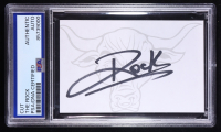 Dwayne "The Rock" Johnson Signed Cut (PSA) at PristineAuction.com