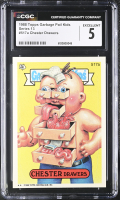 Chester Drawers 1988 Topps Garbage Pail Kids #517a (CGC 5) at PristineAuction.com